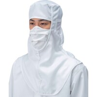 東洋リントフリー TriApex クリーンフード FC442C ホワイト M FC442C01M 1個