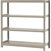 北島 北島 軽中量150K単体W1200XD600XH1200アイボリー4段 T150120601204 1台