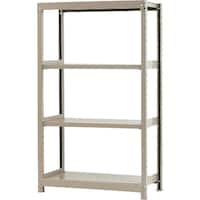 北島 北島 軽中量150K単体W900XD450XH1500アイボリー4段 T15090451504 1台