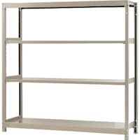 北島 北島 軽中量150K単体W1500XD600XH1500アイボリー4段 T150150601504 1台