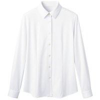 サーウ゛ォ GROW コードレーン・ニット長袖ブラウスホワイト05 GBLL1664A605 1着