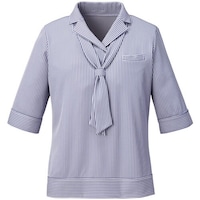 サーウ゛ォ GROW クール・ストライプカットソーブルー系L GCSL1905K6L 1着