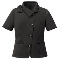 サーウ゛ォ GROW ファインドッド・ニットオーバーブラウス黒系11 GOBL1901B811 1着