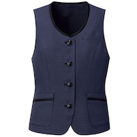 サーウ゛ォ GROW ミニスターチェックベスト紺系07 GVEL1904K507 1着