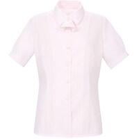 サーウ゛ォ GROW シャドー・ダイヤ・チェック(ブラウス)ピンク15 BL445D115 1着