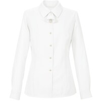 サーウ゛ォ GROW シャドー・ダイヤ・チェック(ブラウス)オフホワイト21 BL444A121 1着