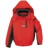 アイトス アイトス 光電子防寒 ブルゾン(男女兼用) レッド M AZ6061009M 1着