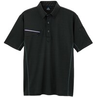 アイトス アイトス 接触冷感半袖ポロシャツ(男女兼用) AZ551046 ブラック 5L AZ5510460105L 1着