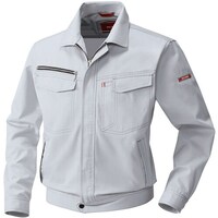 ソウワ NBW 1333 長袖ブルゾン シルバーグレー 3L 1333223L 1着