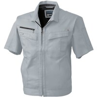 ソウワ 桑和 641 半袖ブルゾン グレー 3L 64173L 1着