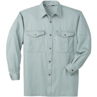 ソウワ SOWA 8025 長袖シャツ モスグリーン 6L 80251076L 1着