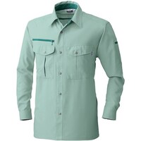 ソウワ 桑和 715 長袖シャツ モスグリーン 3L 7151073L 1着