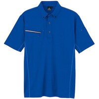 アイトス アイトス 接触冷感半袖ポロシャツ(男女兼用) AZ551046 ブルー 3L AZ5510460063L 1着