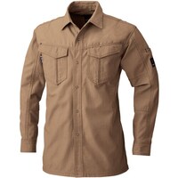 ソウワ G.G. 5775 長袖シャツ ブラウン 6L 5775816L 1着