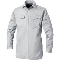 ソウワ SOWA 300802 長袖シャツ シルバーグレー 6L 300802226L 1着