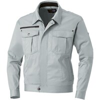 ソウワ G.G. 163 長袖ブルゾン シルバーグレー 3L 163223L 1着