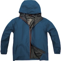 弘進ゴム 弘進ゴム B1100 透湿LIGHTレインスーツ ブルー S