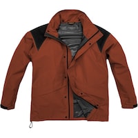 弘進ゴム 弘進ゴム B1300 ODR透湿LIGHTレインスーツ レッド LL