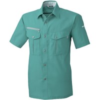 ソウワ 桑和 717 半袖シャツ ケンブリッヂブルー 6L 7172056L 1着