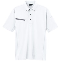 アイトス アイトス 接触冷感半袖ポロシャツ(男女兼用) AZ551046 ホワイト L AZ551046001L 1着