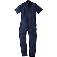 ソウワ 桑和 9007 半袖つなぎ ネイビー S 90071S 1着