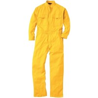 ソウワ 桑和 9000 つなぎ イエロー LL