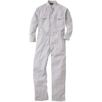 ソウワ 桑和 9000 つなぎ シルバーグレー L