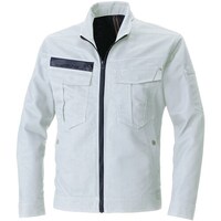 ソウワ G.G. 102200 長袖ブルゾン シルバーグレー 3L 102200223L 1着