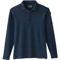 ソウワ G.G. 50710 長袖ポロシャツ ネイビー 3L 5071013L 1着