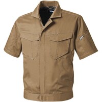 ソウワ SOWA 300801 半袖ブルゾン ライトブラウン 3L 300801873L 1着