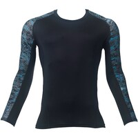 ソウワ G.G. 058540 長袖サポートシャツ フォレストブルー 3L 0585404183L 1着