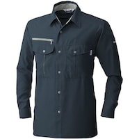 ソウワ 桑和 715 長袖シャツ ナイトネイビー 3L 715553L 1着