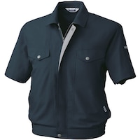 ソウワ 桑和 711 半袖ブルゾン ナイトネイビー 3L 711553L 1着