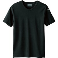 ソウワ G.G. 50714 半袖VネックTシャツ ブラック 3L 5071443L 1着