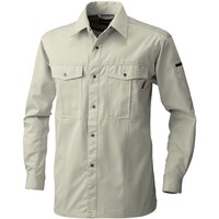 ソウワ SOWA 6115 長袖シャツ ベージュ 6L 611536L 1着