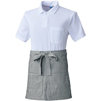 ソウワ G.G. 10120 エプロン腰巻 ブルー フリーサイズ 101208F 1着