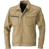 ソウワ SOWA 9663 長袖ブルゾン ライトブラウン LL