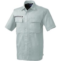 ソウワ 桑和 637 半袖シャツ シルバーグレー 6L 637226L 1着