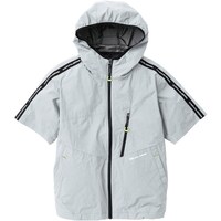 ソウワ G.G. 012901 EF半袖ブルゾン シルバーグレー 3L 012901223L 1着