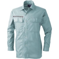 ソウワ 桑和 635 長袖シャツ モスグリーン 4L 6351074L 1着