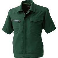 ソウワ SOWA 961 半袖ブルゾン ダークグリーン 3L 9611093L 1着