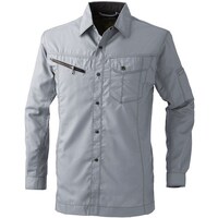 ソウワ SOWA 325 長袖シャツ グレー L 3257L 1着