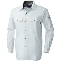 ソウワ 桑和 615 長袖シャツ シルバーグレー LL 61522LL 1着