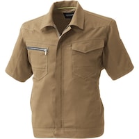 ソウワ SOWA 961 半袖ブルゾン ライトブラウン 3L 961873L 1着