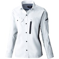 ソウワ SOWA 301802 長袖シャツ シルバーグレー SS 30180222SS 1着