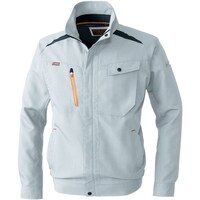 ソウワ SOWA 7443 長袖ブルゾン シルバーグレー LL