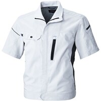 ソウワ SOWA 301801 半袖ブルゾン シルバーグレー L