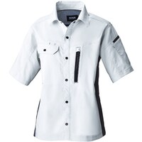 ソウワ SOWA 301803 半袖シャツ シルバーグレー SS 30180322SS 1着