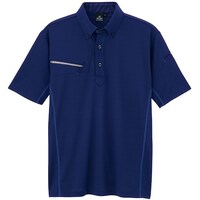 アイトス アイトス 接触冷感半袖ポロシャツ(男女兼用) AZ551046 ネイビー SS AZ551046008SS 1着