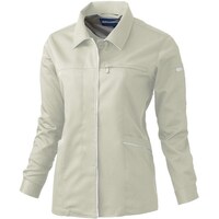 ソウワ 桑和 612 レディース長袖スモック ベージュ S 6123S 1着